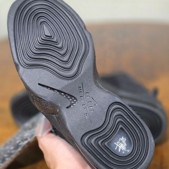 Nike Stussy x Air Penny 2 Triple Black Men's Shoes DQ5674-001 Men’s Size 6.5 New - Picture 13 of 16